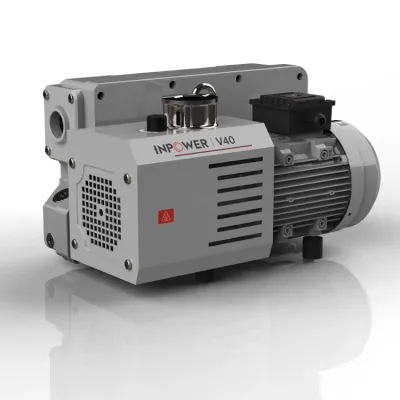 What types of portable oil vacuum pumps are available?